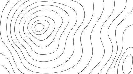 Fototapeta na wymiar The stylized height of the topographic contour map in lines and contours. The concept of a conditional geography scheme and the terrain path. Vector illustration.