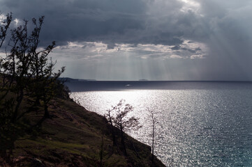 Coastline of Lake Baikal