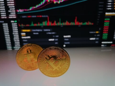 stock market chart Bitcoin criptovaluta 