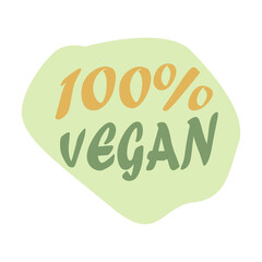 100% vegan product. Vegetarian food. 