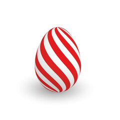 Obraz premium Colorful 3D realistic Easter egg