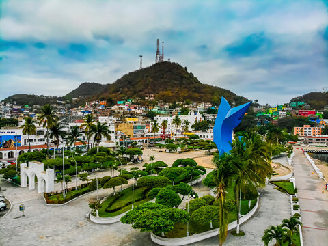 Fotografia Aerea Manzanillo Centro Drone