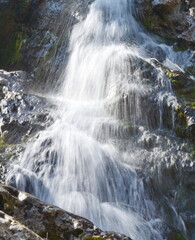 Waterfall. A waterfall in the east of Serbia. Wonderful decoration of nature. Serbia landscape.