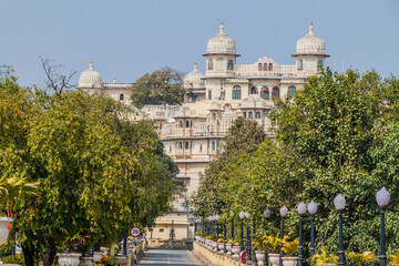 Shiv Niwas Palace in Udaipur, Rajasthan state, India