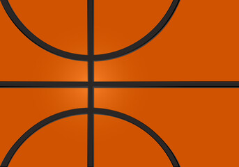 Basketball ball texture background, vector illustration