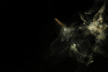 Smoke is a collection of airborne particulates and gases emitted when a material undergoes combustion or pyrolysis