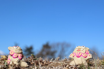 シーサー　沖縄の伝統的な置物