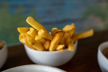 french fries in a bowl