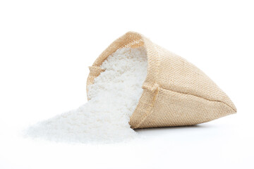 Salt isolated on white background