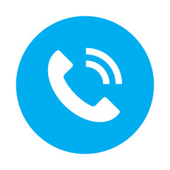 telephone call sign icon vector
