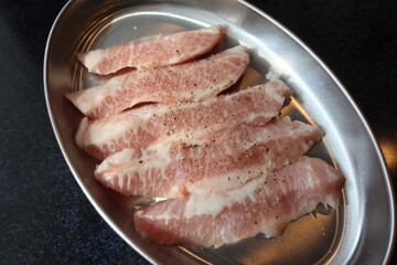 豚トロ・焼肉・한정살