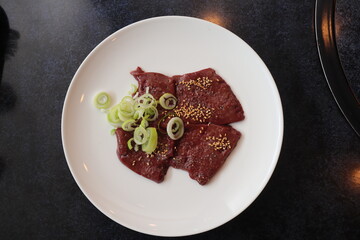 黒毛和牛レバー
흑우간