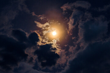 sun in the clouds