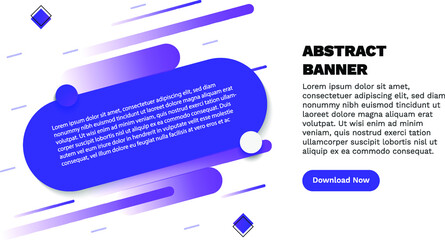 Abstract modern background gradient color. Purple and blue with copy space