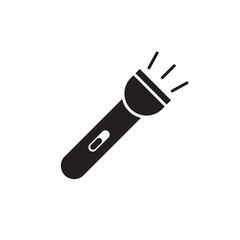 Flashlight vector icon