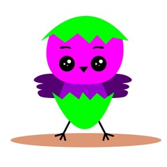 a very cute and adorable chicks icon