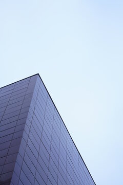 modern office building with sky