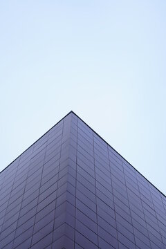 modern office building with sky