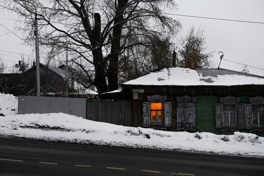 old house in the city