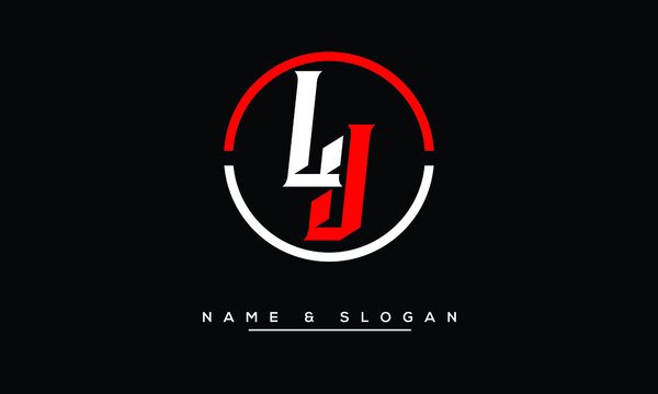LJ Logo Monogram Gaming with Gas Shape designs template vector icon modern  Stock Vector Image & Art - Alamy