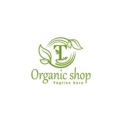 Obraz premium Alphabet template logo