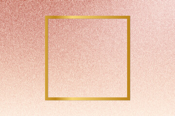 Fototapeta premium Glitter textured backdrop frame