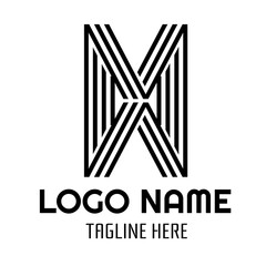 Letter M and W Word Modern Monogram icon logo concept design illustration