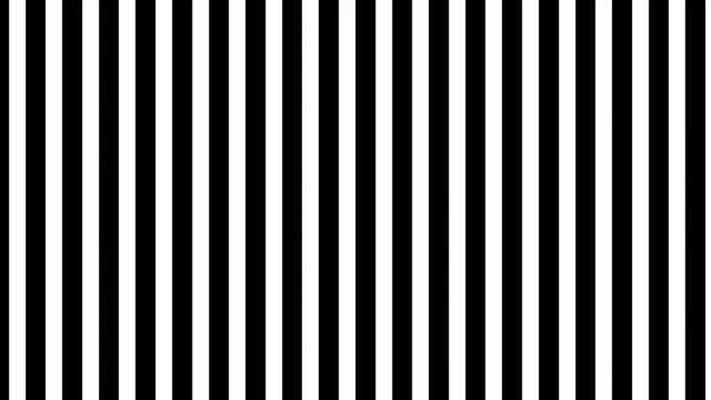 Trapped prison black white lines animation