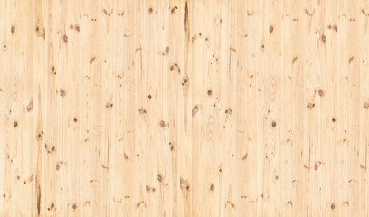 Fototapeta premium light pine wooden panel with knots
