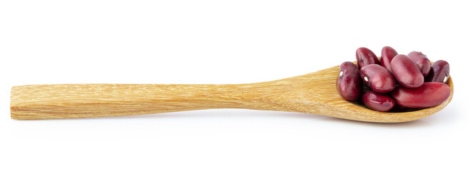 red bean isolated on white background