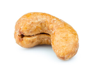 cashew nuts isolated on white background