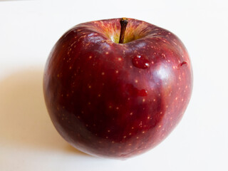 fresh apple isolated on white background