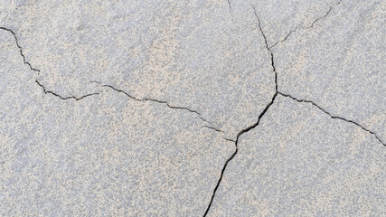 Obraz premium dry river valley like marble