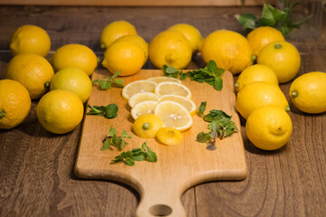 山盛りのレモン