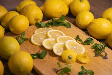 山盛りのレモン