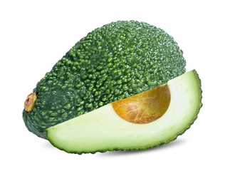 Avocado isolated on white background
