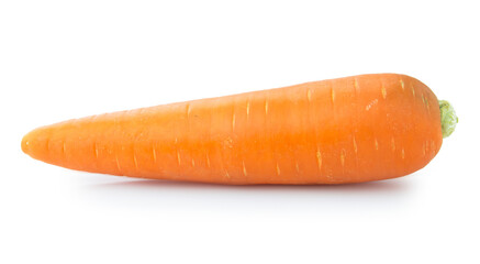 clipping path carrot isolated on white background