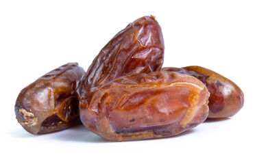 Dates palm isolated on white background