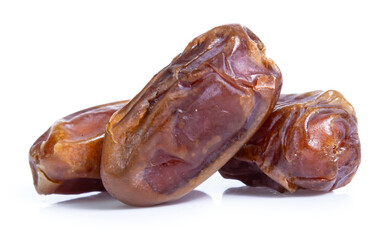 Dates palm isolated on white background