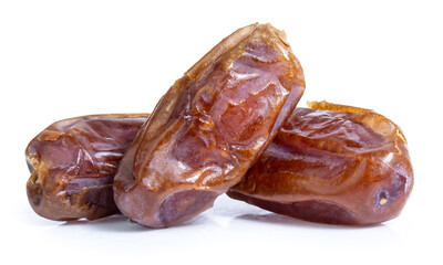 Dates palm isolated on white background