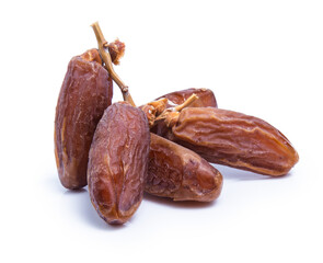 date palm isolated on white background