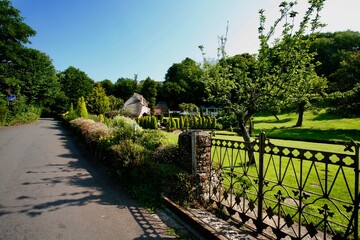 Thatched Cottages In Cockington Village