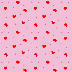 pattern with hearts