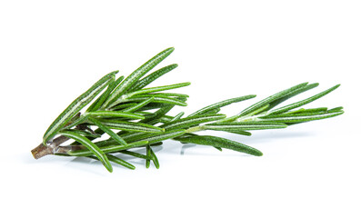 Fototapeta premium rosemary isolated on white background (Mix, set , collection)