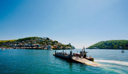 Views from the Dart Estuary of Dartmouth Devon