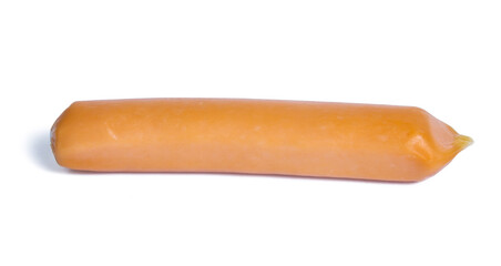 sausage raw isolated on white background