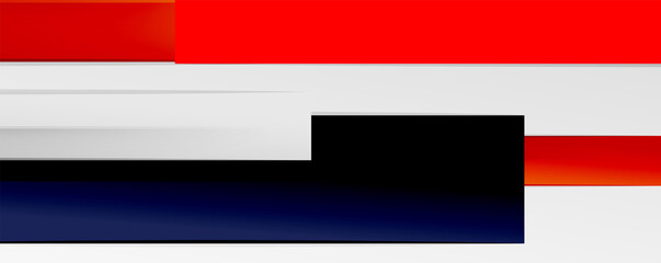 Multicolored lines background. Design template for business or technology presentations, internet posters or web brochure covers