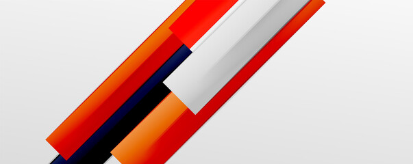 Multicolored lines background. Design template for business or technology presentations, internet posters or web brochure covers