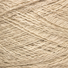 Colored yarn threads gray macro