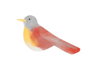 小鳥　スタンプ